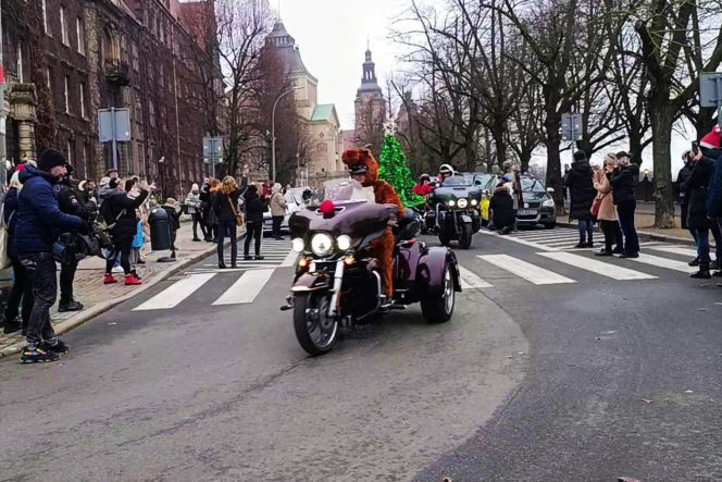 Motomikołaje w Szczecinie