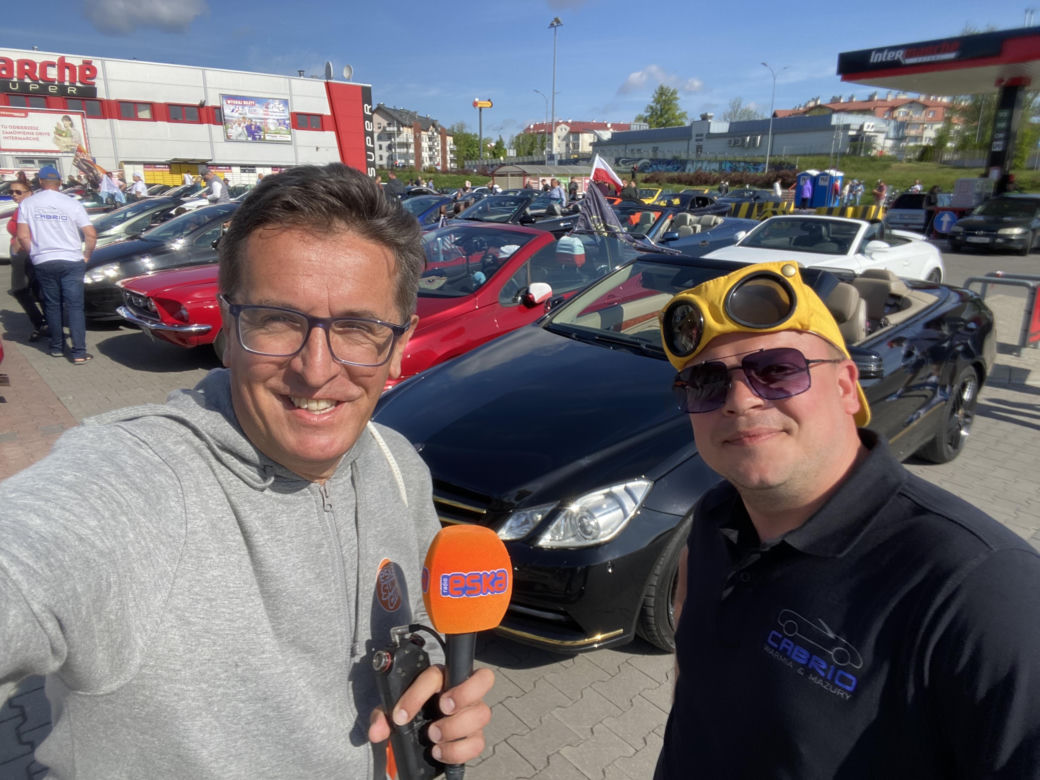 Start sezonu Cabrio Warmia&Mazury 2025 - Śniadanie z Intermarche Olsztyn 