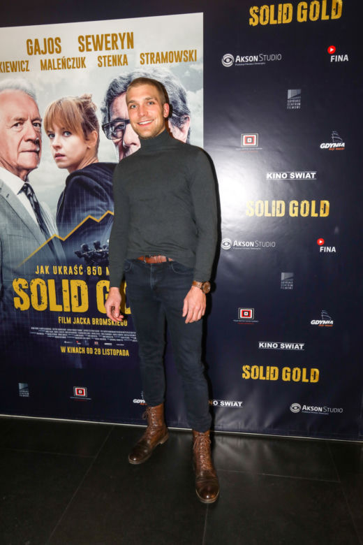 Premiera filmu "Solid gold"