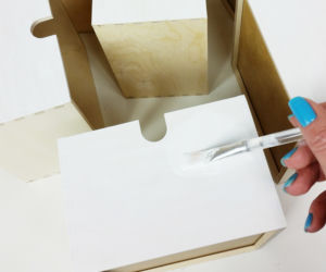 drewnian komoda diy