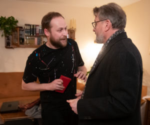 Na Wspólnej odc. 3077. Paweł (Grzegorz Kwiecień), Gustaw (Jan Monczka)