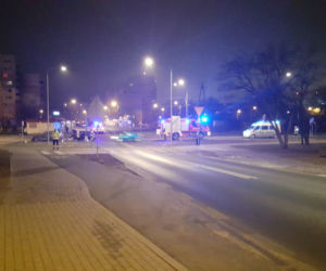Wypadek na skrzyżowaniu Igrzyskowa - Akademicka w Fordonie