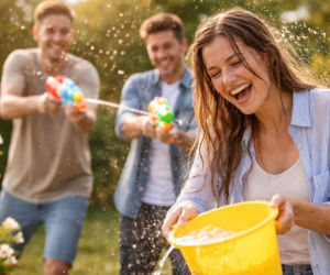 Lany Poniedziałek 2026. Czy można dostać mandat za oblanie wodą w śmigus-dyngus? 