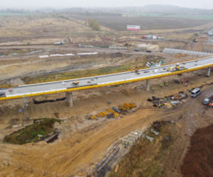 Budowa węzła w Kołbaskowie na autostradzie A6