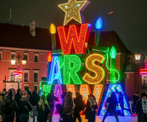 Świąteczna iluminacja 2025/2026 w Warszawie