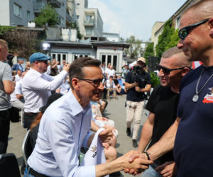 Tak grillował Morawiecki