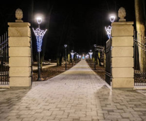 Świąteczne iluminacje Busko Zdrój