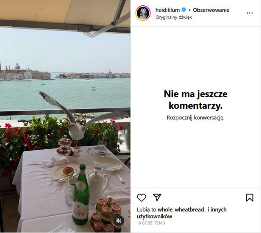 Dramat Heidi Klum! Mewa zniszczyła jej romantyczną randkę