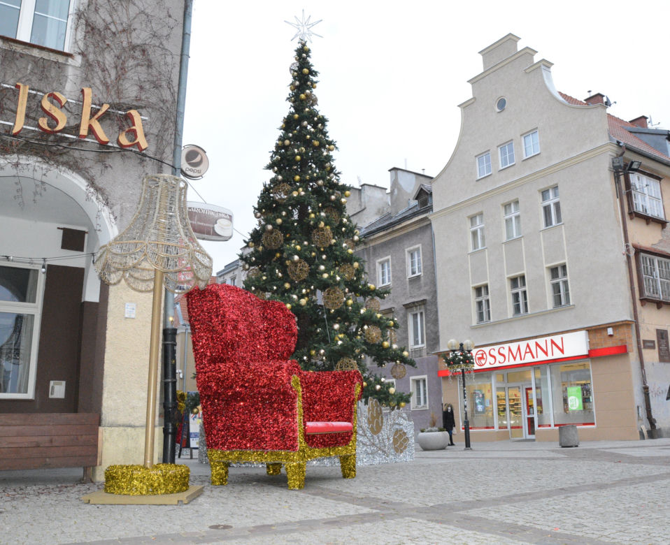 Centrum Olsztyna stroi się na święta