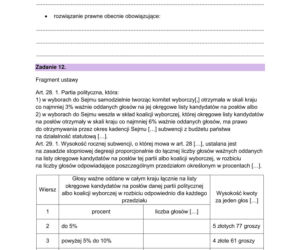Matura 2026 z rozszerzonego WOS-u: arkusze CKE, poziom podstawowy [Formuła 2023] 12.05.2026