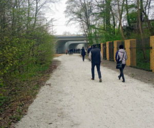 Aleja Fałata otwarta dla spacerowiczów