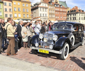Parada Mercedesów w Warszawie 