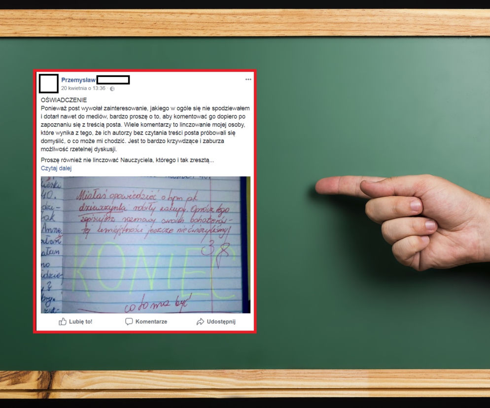 To zdjęcie wywołało burzę w sieci! Nauczycielka z Trójmiasta krytykuje trzecioklasistkę. Czy słusznie?