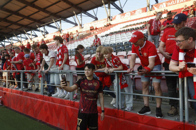 Widzew Łódź - Piast Gliwice: Zdjęcia kibiców i zawodników z meczu 34. kolejki PKO BP Ekstraklasy