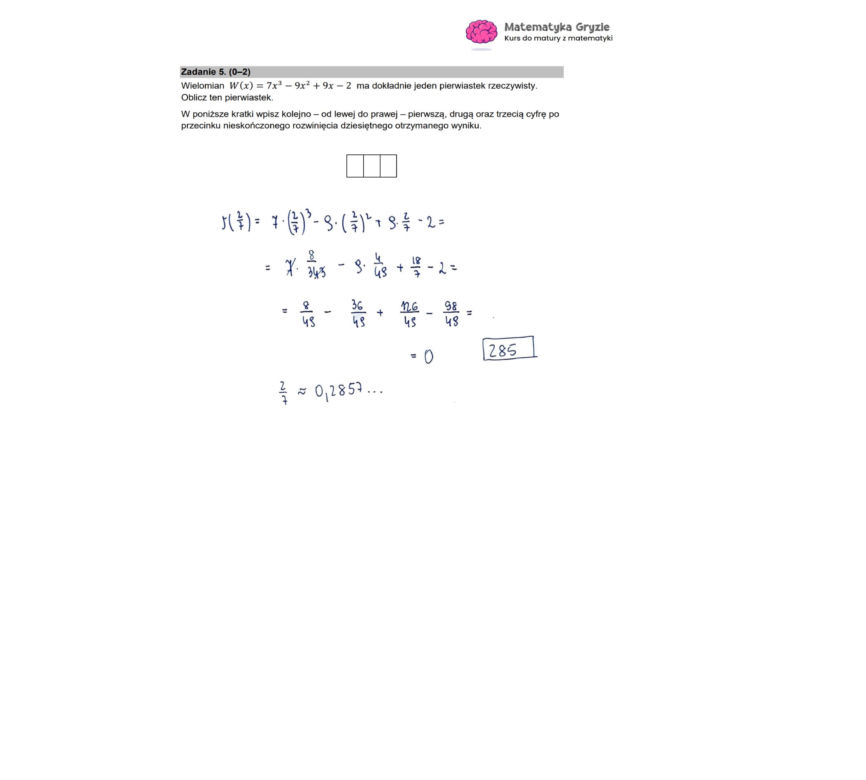 Matura 2023 - matematyka, poziom rozszerzony, stara i nowa formuła