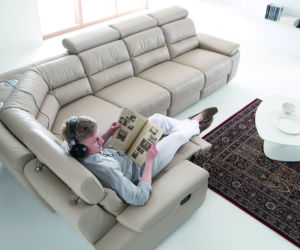Narożnik Stella Gala Collezione z panelem audio