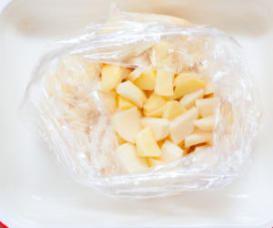 Żeberka pieczone z ziemniakami