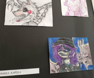 Rysowane malowane do szuflady