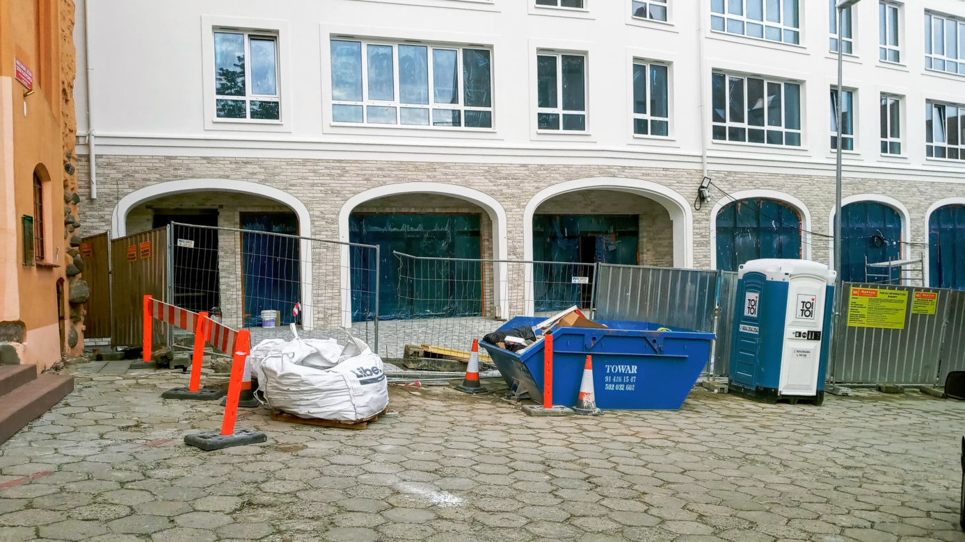 Kamienica przy ul. Kurkowej prawie gotowa