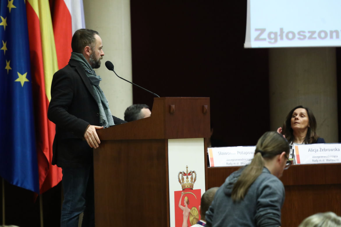 Nadzwyczajna sesja Rady Warszawy