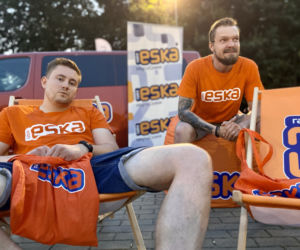 Ekipa Eska Summer City wspierała maratończyków podczas 7. Nocnego Maratonu Szczecińskiego