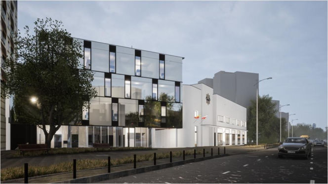 Belwederska 16 w Warszawie - wizualizacja