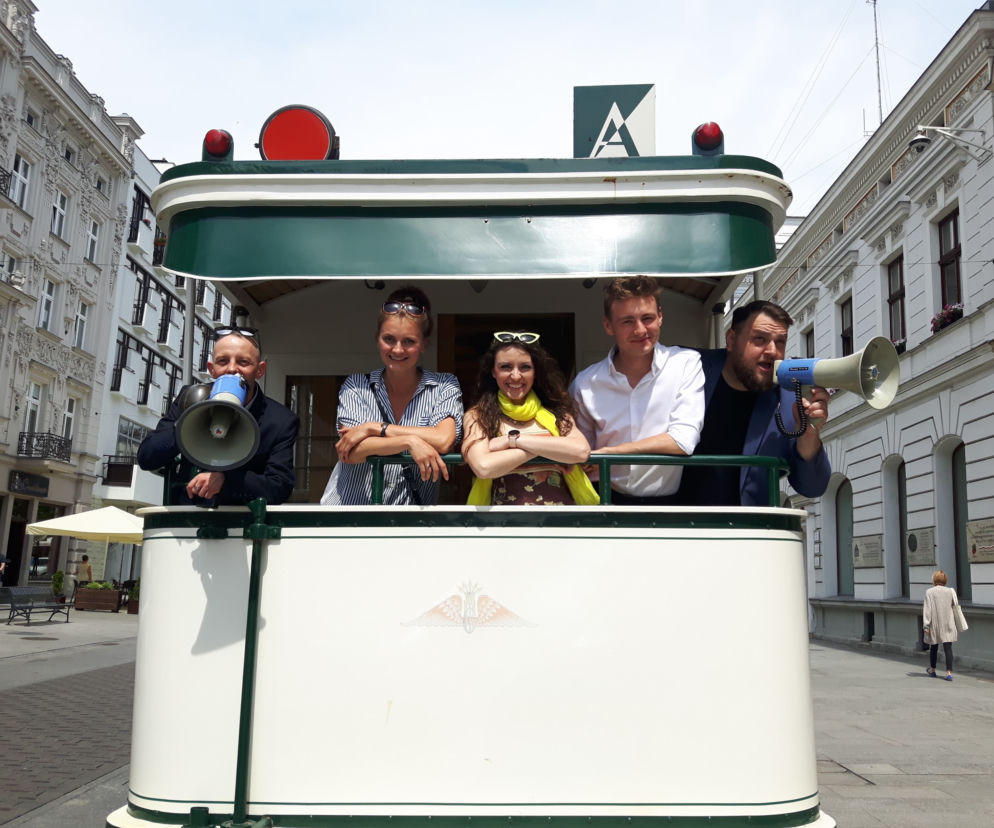 Profrekwencyjny trambus na Piotrkowskiej