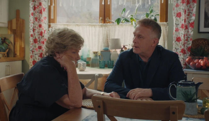 M jak miłość odc. 1908. Barbara (Teresa Lipowska), Artur Rogowski (Robert Moskwa)