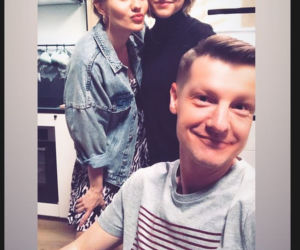 M jak miłość po wakacjach 2021. Paweł (Rafał Mroczek), Basia (Gabriela Raczyńska), Franka (Dominika Kachlik)