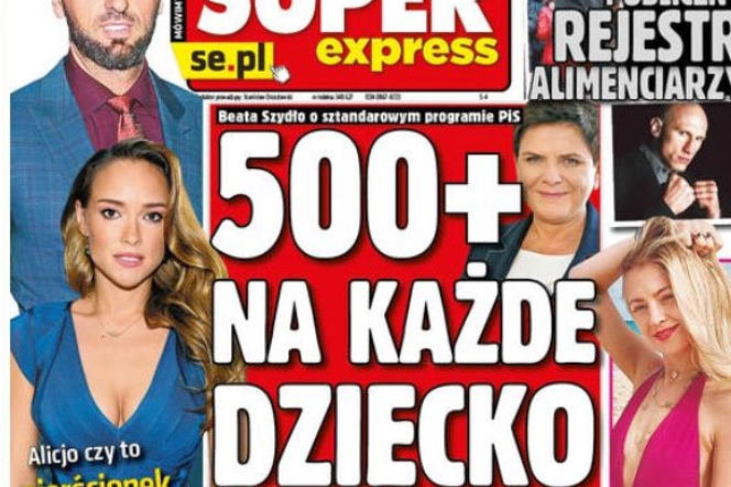 Super Express. Wydanie z dnia 17.01 OKŁADKA