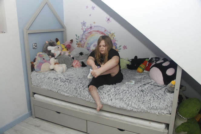 Czołgam się, bo nie mamy na ortezy