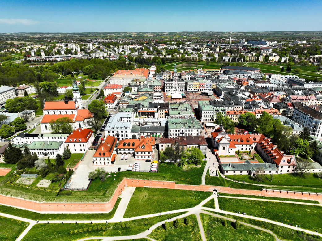 Zamość to najpiękniejsze miasto we wschodniej Polsce według AI