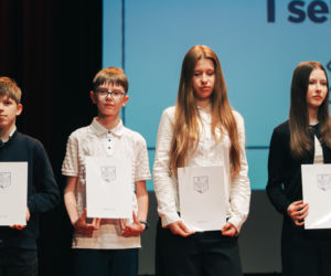 Najzdolniejsi uczniowie odebrali stypendia Prezydenta Miasta Siedlce