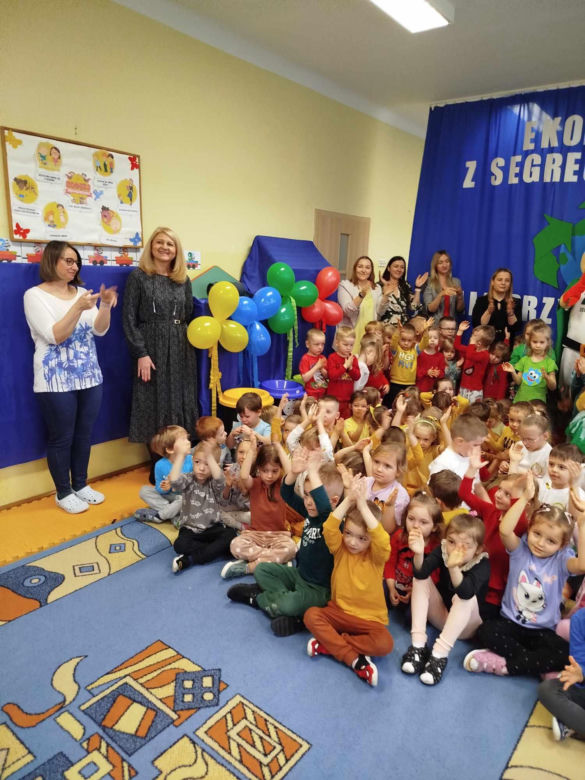Program jest częścią projektu „EKOmaraton Siedlce z Segregiuszem” promującego edukację ekologiczną wśród najmłodszych poprzez zabawę