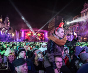 Sylwester na wrocławskim rynku