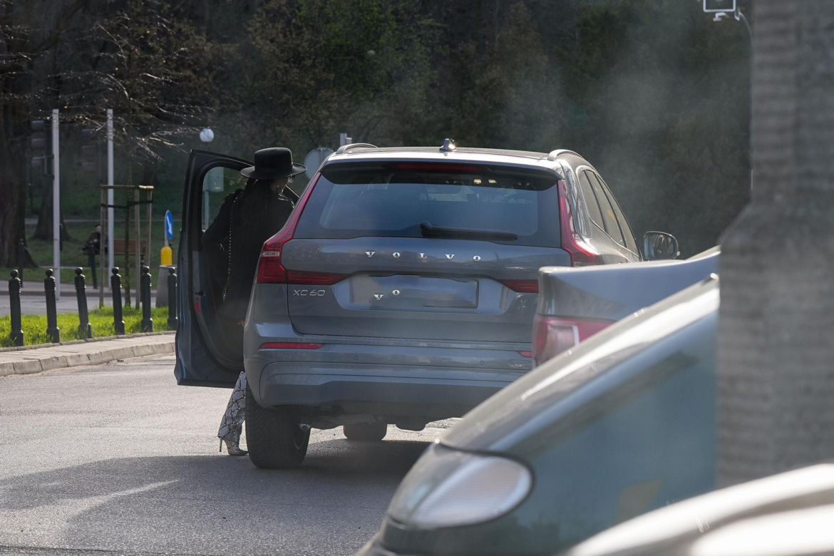 Justyna Steczkowska parkuje gdzie chce