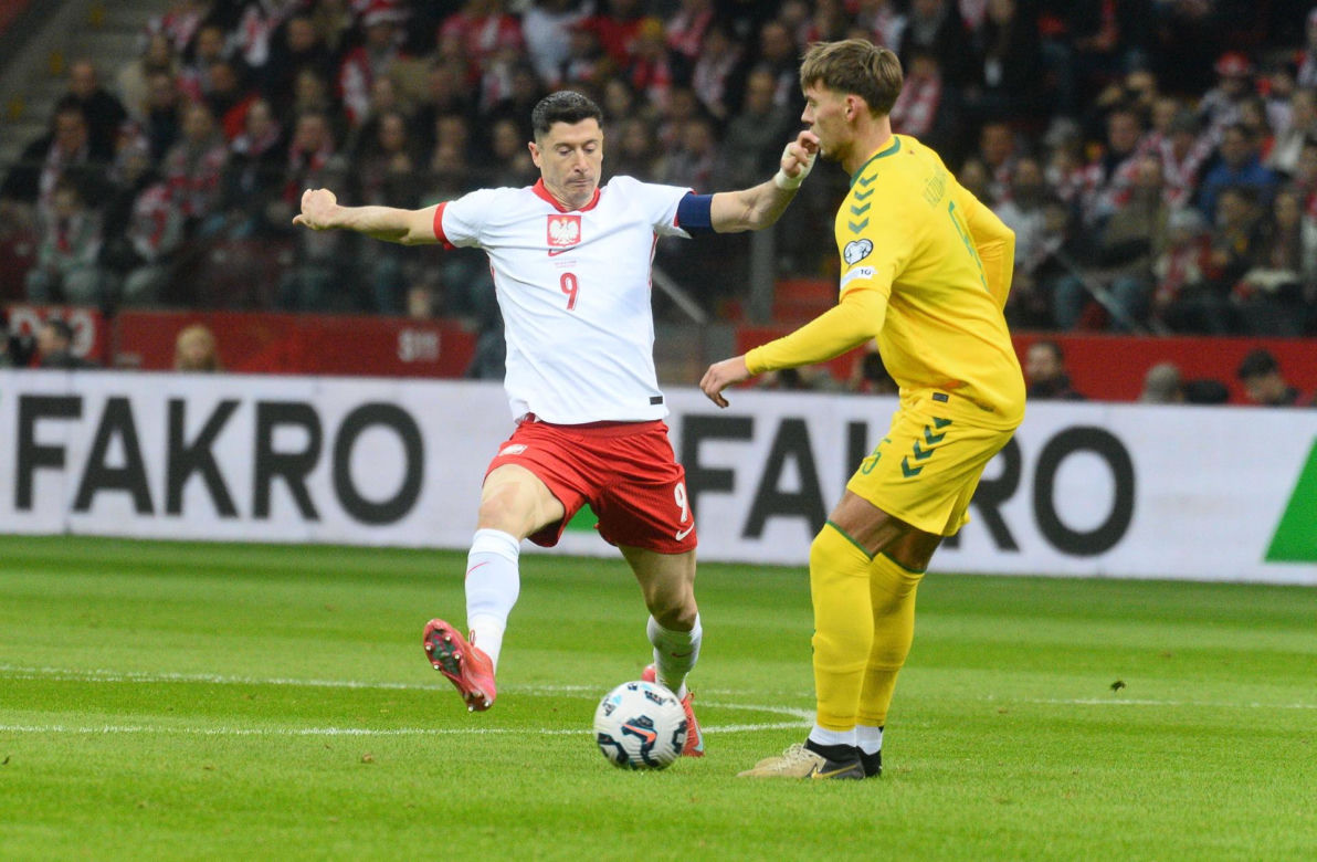 Robert Lewandowski i Jan Urban
