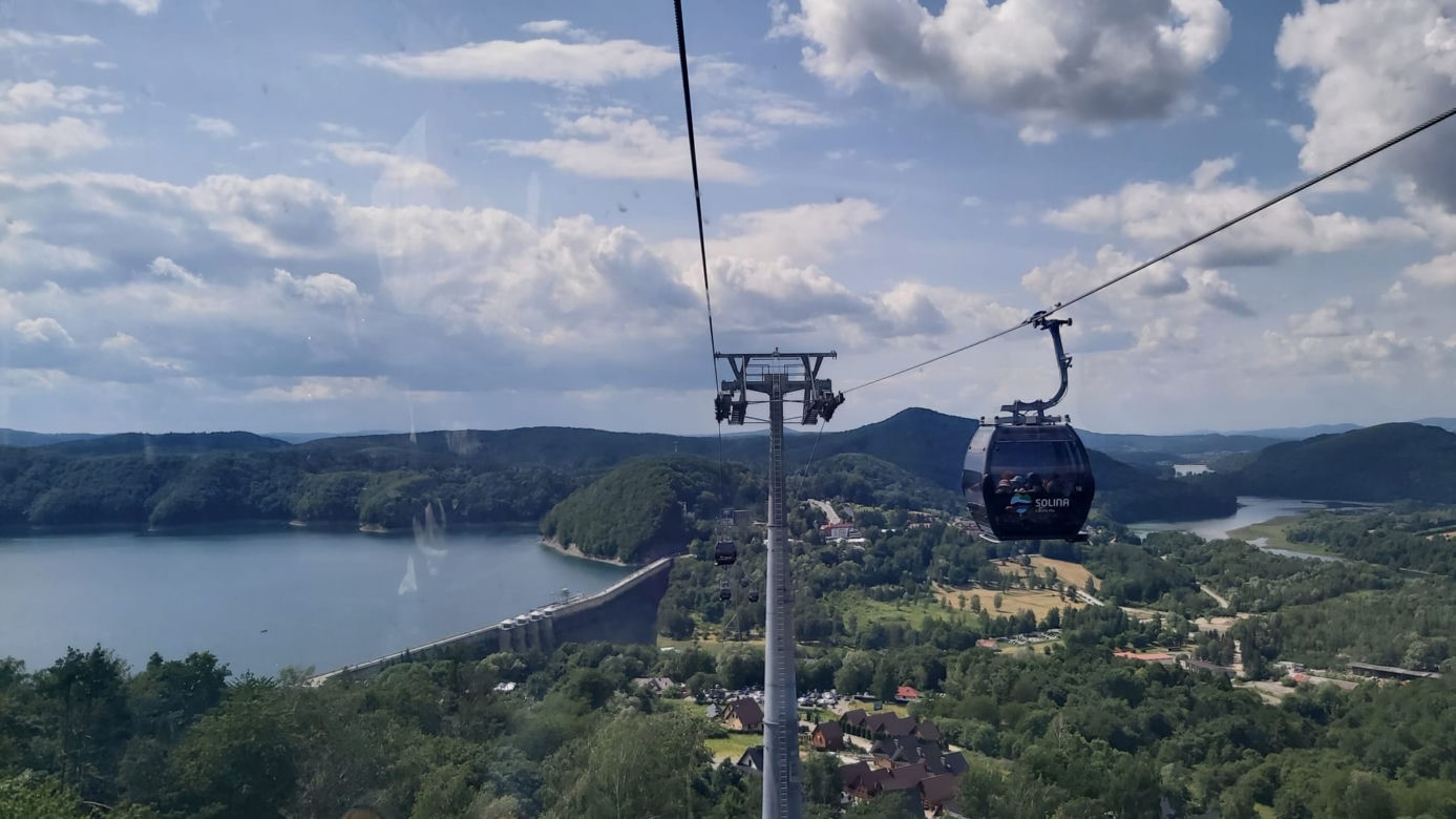 Kolejka gondolowa w Solinie. Zobacz Bieszczady z góry [ZDJĘCIA]
