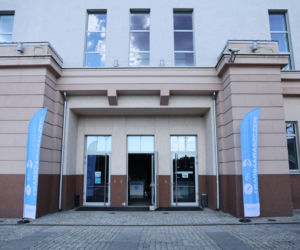 Punkt szczepień na Stadionie Legii w Warszawie