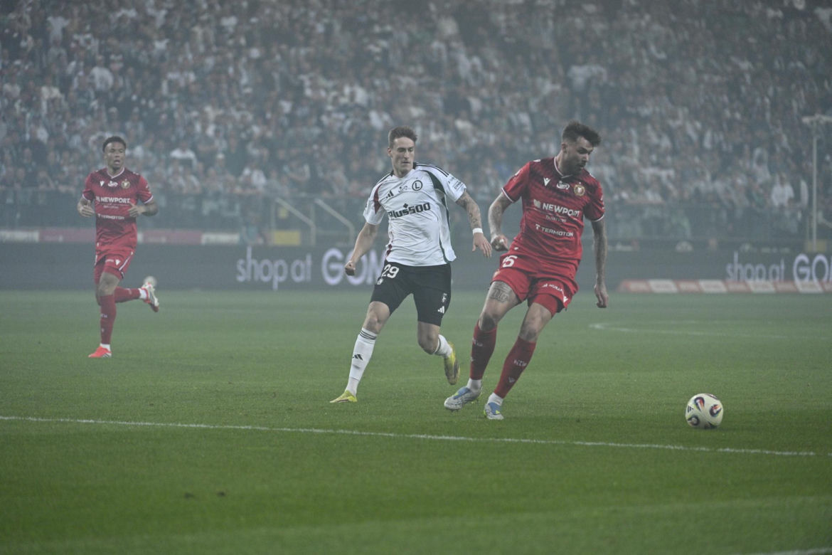 31. kolejka PKO BP Ekstraklasy 2025/2026. Mecz Legia Warszawa - Łódź Widzew