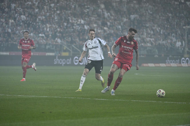 31. kolejka PKO BP Ekstraklasy 2025/2026. Mecz Legia Warszawa - Łódź Widzew