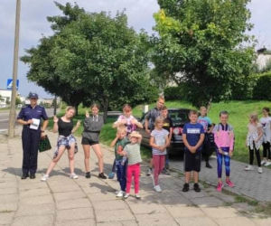 Do dzieci przyjechała policja. Wakacje w Iławie są bezpieczne?