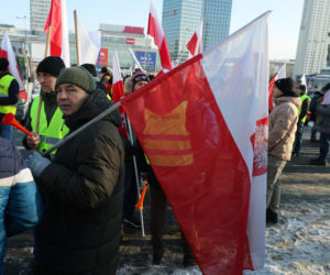 Protest rolników w Warszawie (9.01.2026)