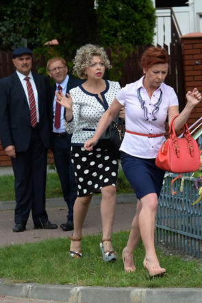 Ranczo 9 sezon. Senator Kozioł (Cezary Żak), Czerepach (Artur Barciś), Lodzia (Magdalena Kuta), Halina (Violetta Arlak)