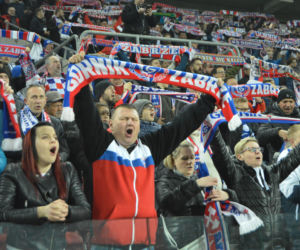 Górnik Zabrze - Cracovia: Gol Cabrery daje gościom 3 punkty [ZDJĘCIA KIBICÓW]