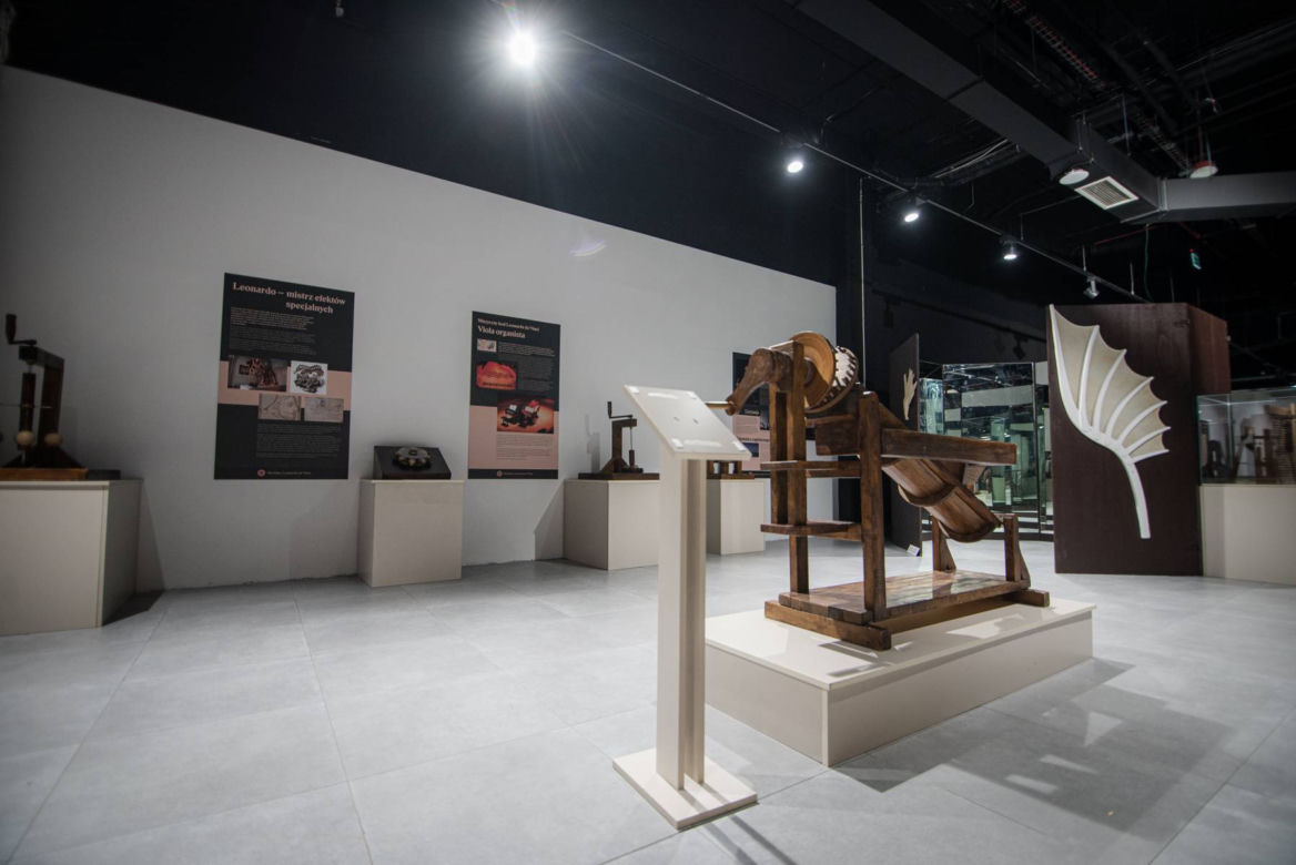  Bielsko-Biała. Machiny Leonarda da Vinci na wystawie w Minicentrum Nauki Science Point