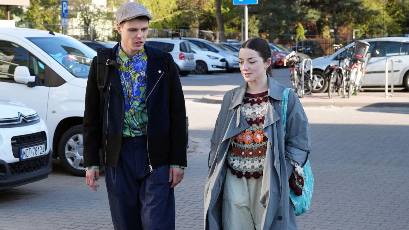 Barwy szczęścia odc. 3425. Luiza (Julia Zielińska), Kacper (Jakub Szlachetka)
