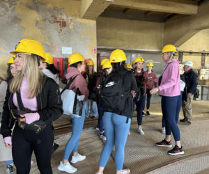 Trening fitness na stepie 600 metrów pod ziemią. Poznanianki zawalczyły o rekord Guinnessa