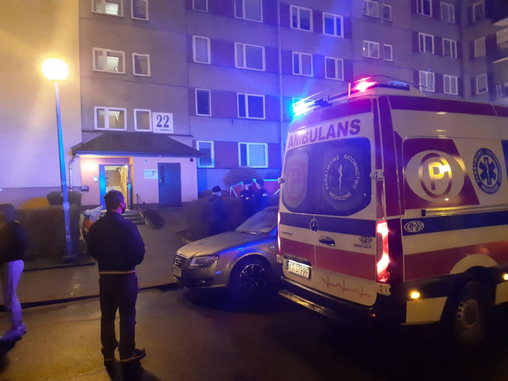 Tragiczny pożar na ul. Promiennej w Tarnowie
