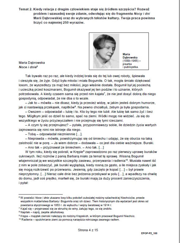 Matura 2022 - język polski [ARKUSZ CKE]